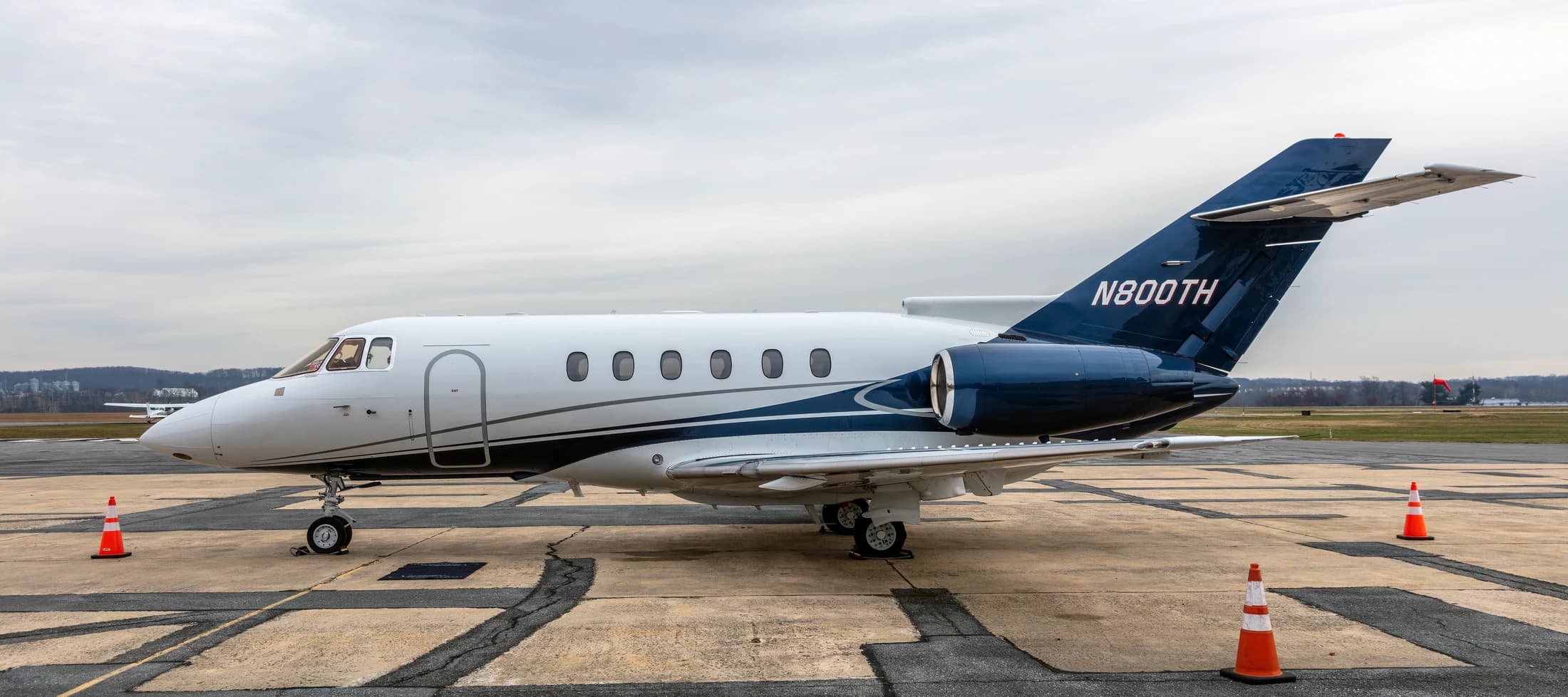 Hawker 800XP N800TH at Frederick Municipal Airport