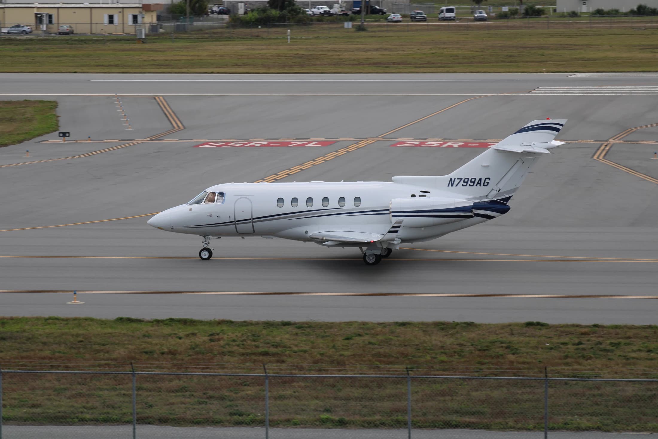 Hawker 900XP N799AG at Daytona Beach International Airport
