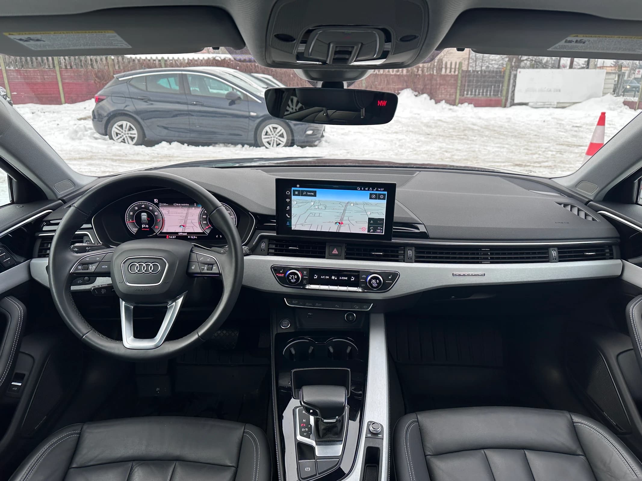 Audi A4 interior